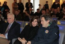 Presidente Marsilio con i ministri Zangrillo e Bernini inaugura Polo SNA a L’Aquila