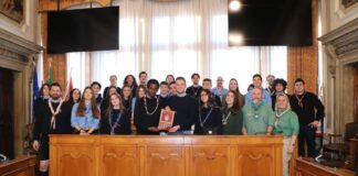 Venturini riceve scout che parteciperanno al World Jamboree