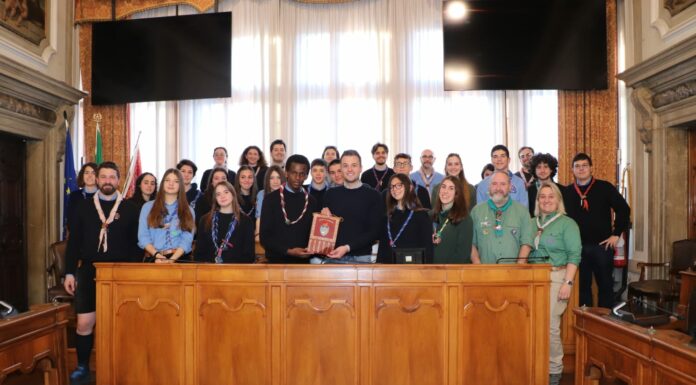 Venturini riceve scout che parteciperanno al World Jamboree