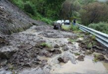 Maltempo nel messinese, Antillo rimasta isolata per le frane