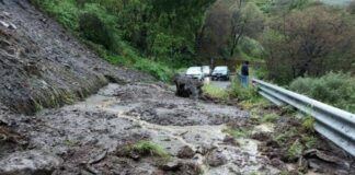 Maltempo nel messinese, Antillo rimasta isolata per le frane