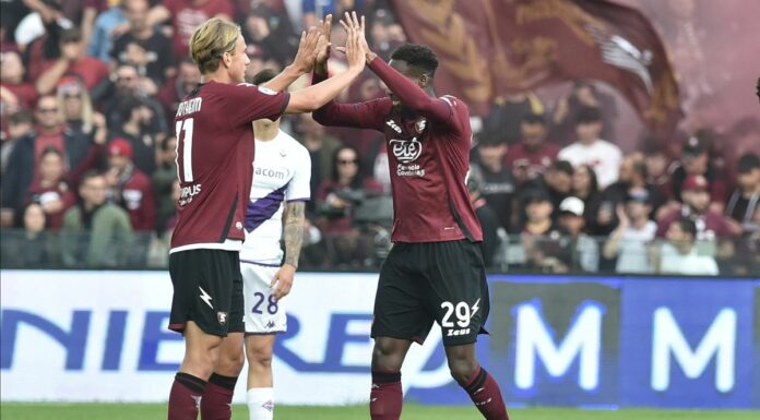 Non basta la tripletta di Dia, Salernitana-Fiorentina 3-3