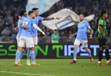Lazio-Sassuolo 2-0, i biancocelesti restano al 2° posto