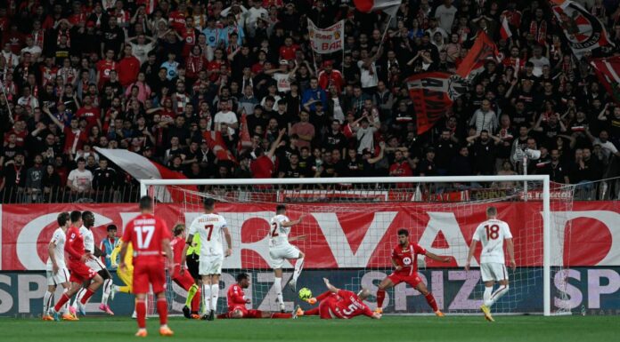 Caldirola risponde a El Shaarawy, Monza-Roma 1-1