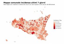 Covid, in Sicilia -5,6% di nuovi casi nell’ultima settimana