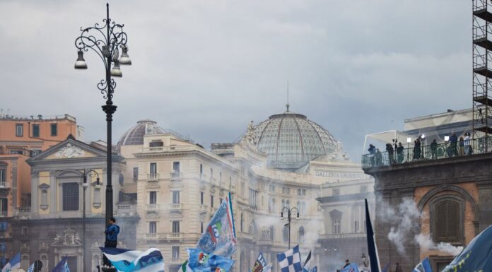 Scudetto al Napoli dopo 33 anni, grande festa azzurra