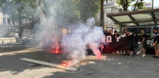 Lega serie A, protesta tifosi Samp. Claudio Lotito contestato a Milano