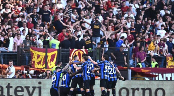 L’Inter non si ferma più, Dimarco e Lukaku stendono la Roma