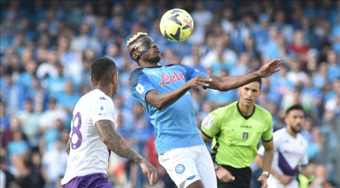 Il Napoli festeggia lo scudetto, battuta 1-0 la Fiorentina