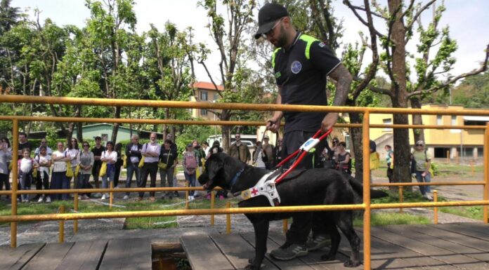 Apre le porte il centro di addestramento cani guida Lions di Limbiate