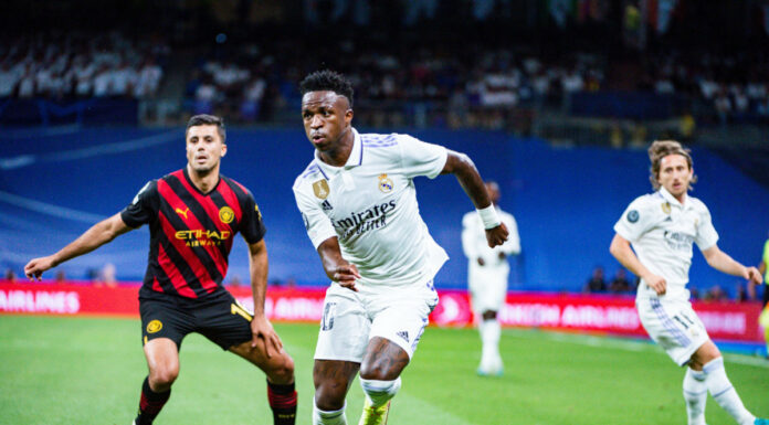 De Bruyne risponde a Vinicius, Real Madrid-ManCity 1-1