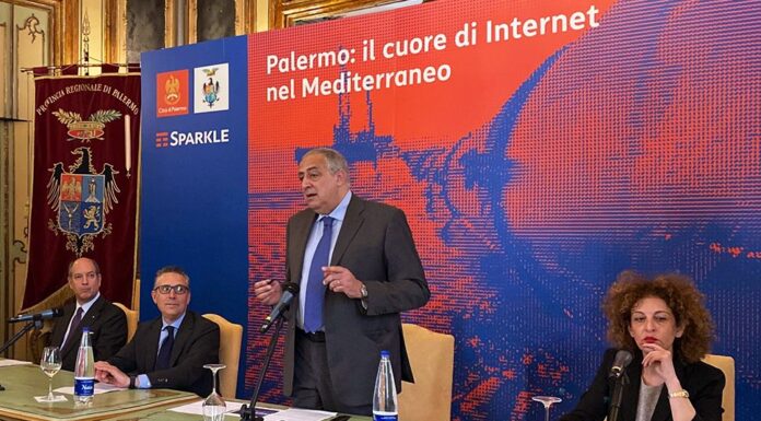 Sparkle, con BlueMed Palermo si conferma hub internet nel Mediterraneo