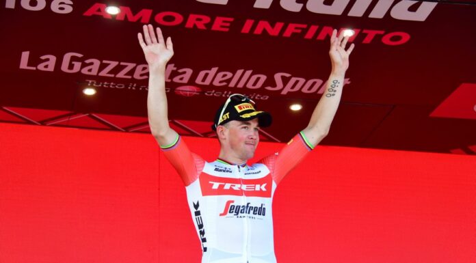 Pedersen vince in volata la 6^ tappa, Leknessund in rosa