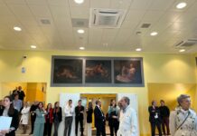 Al Policlinico San Pietro la mostra del pittore bergamasco Cifrondi