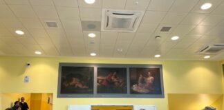 Al Policlinico San Pietro la mostra del pittore bergamasco Cifrondi