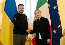 Meloni incontra Zelensky “L’Italia scommette sulla vittoria ucraina”