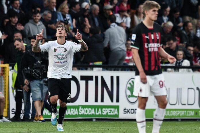 Spezia-Milan serie A