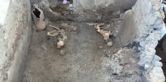 Pompei, emergono nuove vittime dallo scavo dei Casti Amanti