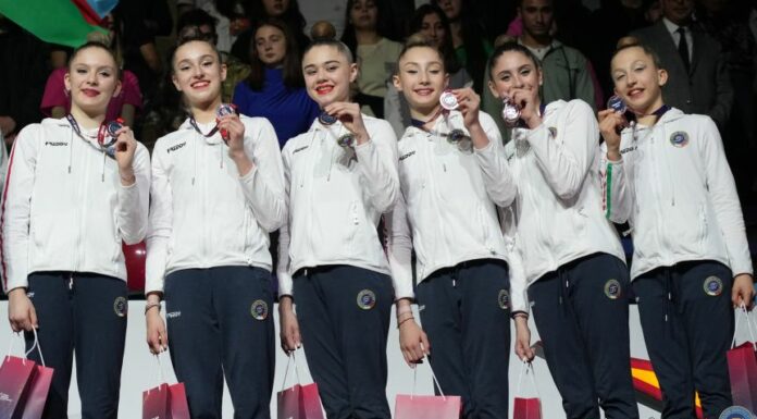 Europei ritmica, azzurre junior di bronzo a Baku