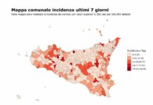 Continua calo dei nuovi casi di Covid in Sicilia, -27% nell’ultima settimana