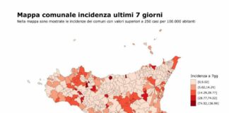 Continua calo dei nuovi casi di Covid in Sicilia, -27% nell’ultima settimana