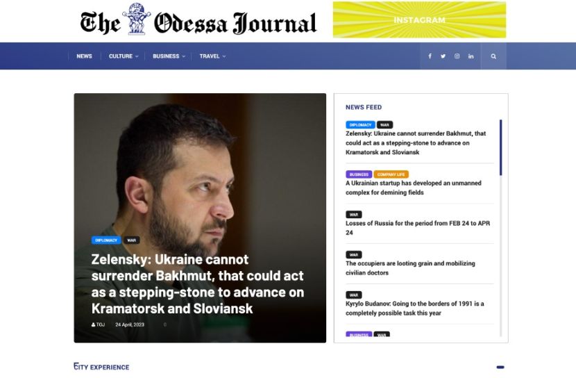 Ucraina, sito web Odessa Journal sotto attacco hacker