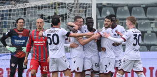 Bologna scatenato a Cremona, pesante 5-1 ai grigiorossi