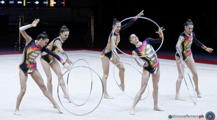 Farfalle azzurre al quinto posto agli Europei di Baku