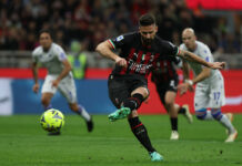 Il Milan travolge la Sampdoria 5-1, tripletta per Giroud