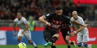 Il Milan travolge la Sampdoria 5-1, tripletta per Giroud