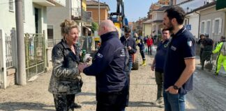 Sopralluogo di Bonaccini nel Cesenate “Ricostruiremo tutto”