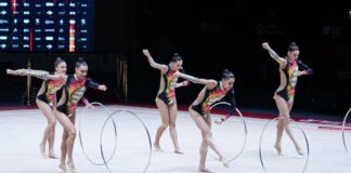 Bronzo europeo ai cinque cerchi per le Farfalle azzurre