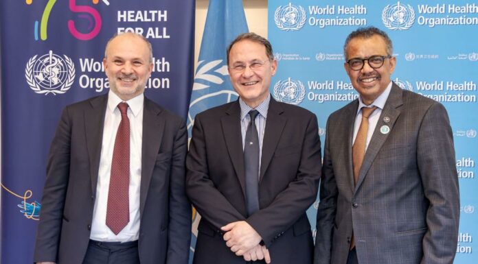 Oms, Schillaci “Dall’Italia collaborazione costruttiva”