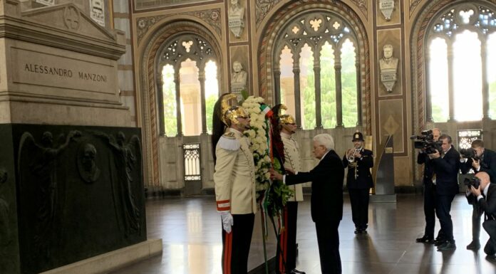 Mattarella “Manzoni esempio morale, l’Italia gli è debitrice”