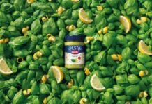 Nuovo Pesto Barilla Basilico e Limone sorprende Milano