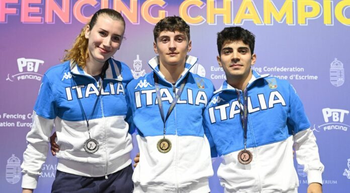 Europei U.23, oro Lombardi nel fioretto maschile