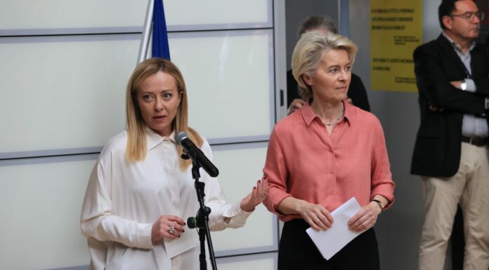 Alluvione, Von der Leyen con Meloni in E.Romagna “Europa è con voi”