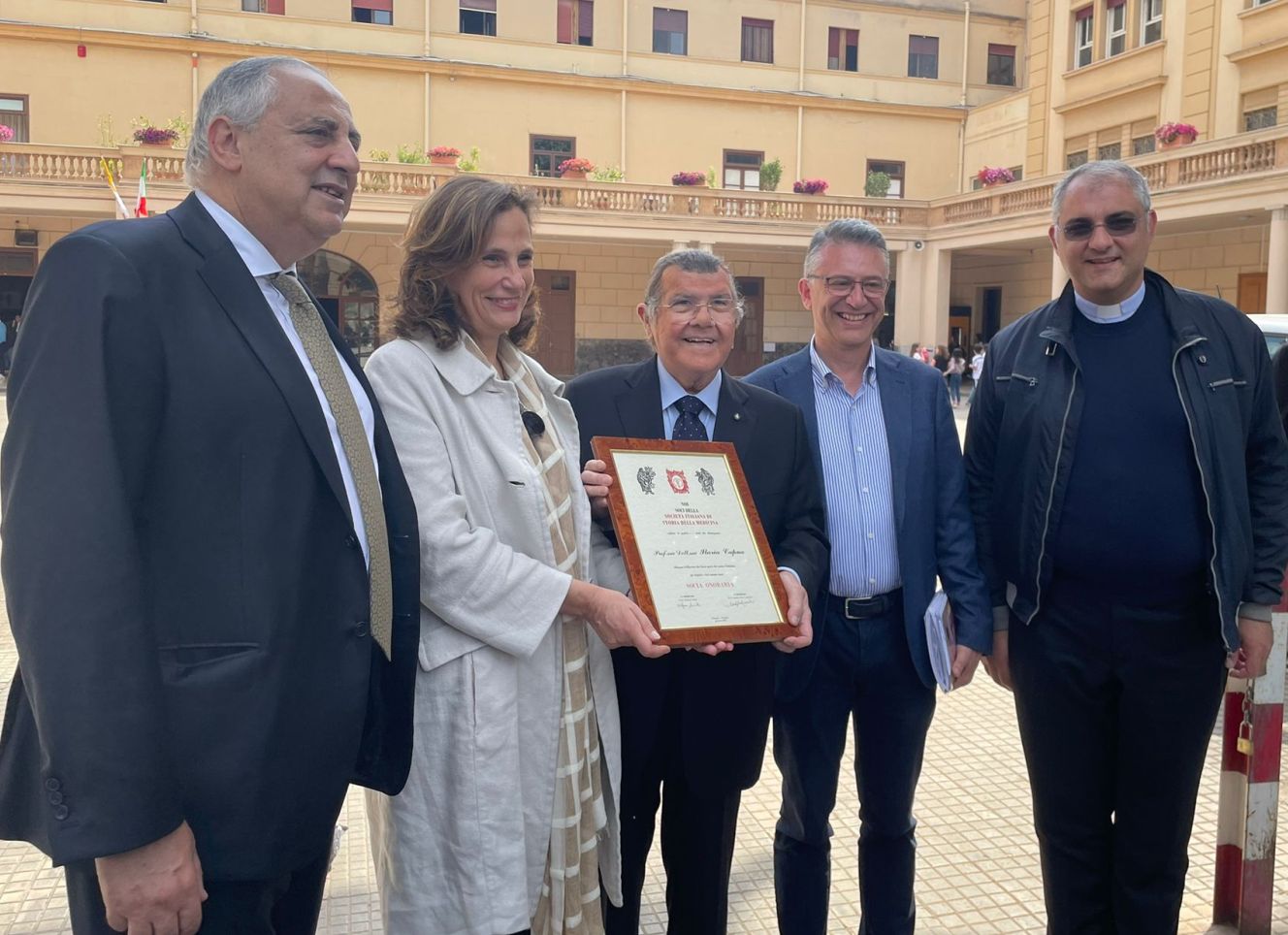 Ilaria Capua a Palermo per riconoscimento Società Italiana di Storia della Medicina