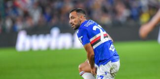 Orgoglio Samp, 2-2 contro il Sassuolo. Quagliarella in lacrime