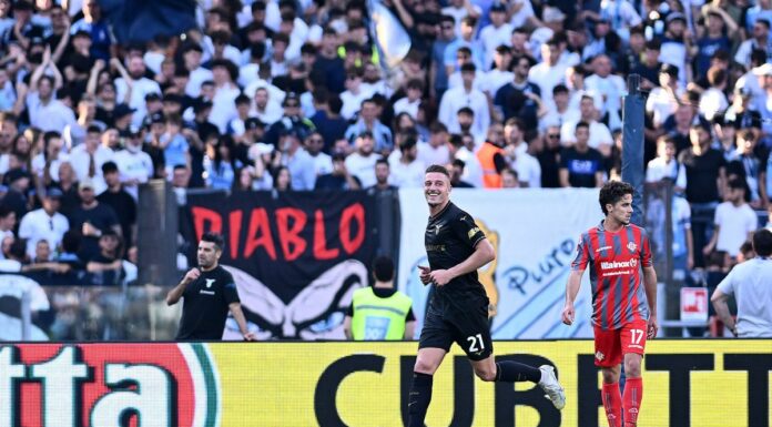 Doppio Milinkovic e festa Lazio all’Olimpico, Cremonese ko 3-2