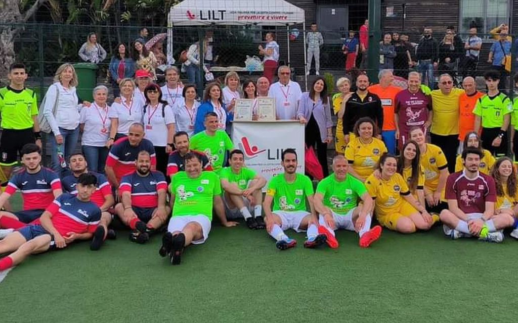 A Catania premiati i protagonisti di “Dai un calcio al linfoma” A Catania premiati i protagonisti di “Dai un calcio al linfoma”