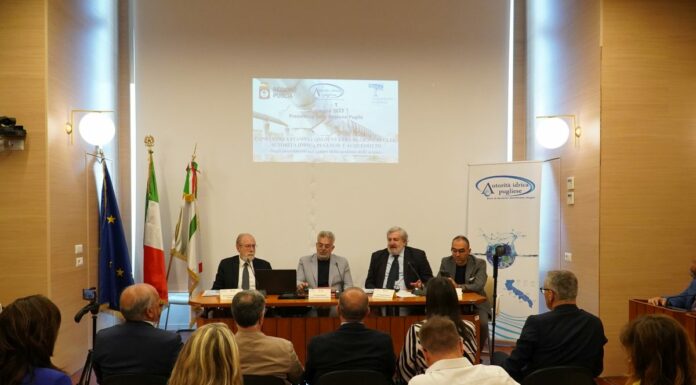 Gestione delle acque in Puglia, interventi per 7 mld fino al 2045