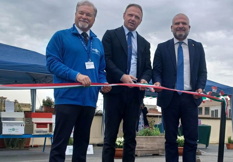 Installati alveari sulla terrazza del ministero dell’Agricoltura