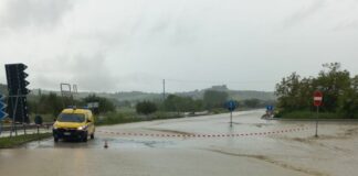 Maltempo nelle Marche e in Emilia Romagna, piogge e allagamenti