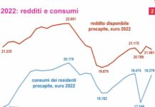 2023 anno di transizione, fiducia elevata delle famiglie ma consumi deboli
