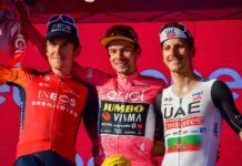 A Cavendish l’ultima tappa del Giro, Roglic vince la corsa