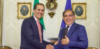 Il neosindaco di Catania ricevuto dal Presidente del Senato