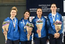 Azzurre del fioretto d’argento in Coppa del Mondo a Tbilisi