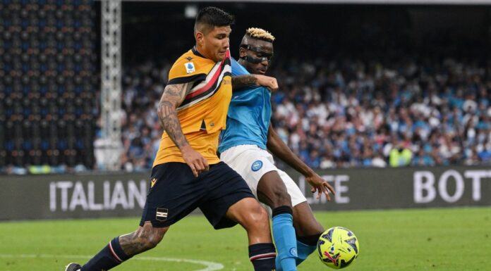 Il Napoli chiude battendo la Samp, omaggio a Quagliarella