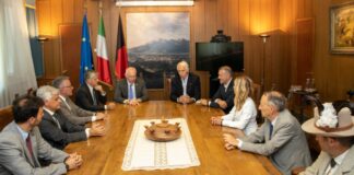 Valle d’Aosta, Testolin incontra il presidente del Coni Malagò